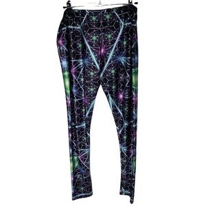 The Head Space Flower Of Life Graphic Leggings XL